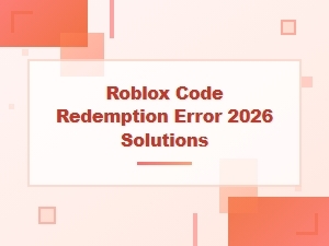 How to Fix Roblox Code Redemption Errors