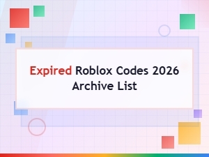 Expired Roblox Codes 2026 - Full Archive List of All Invalid Codes