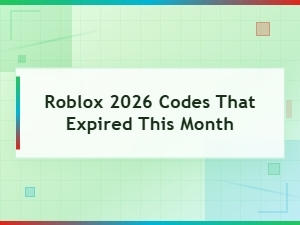 Expired Roblox 2026 Codes That Expired This Month | Full List