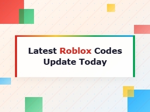 Latest Roblox Codes Update Today - New Codes This Week